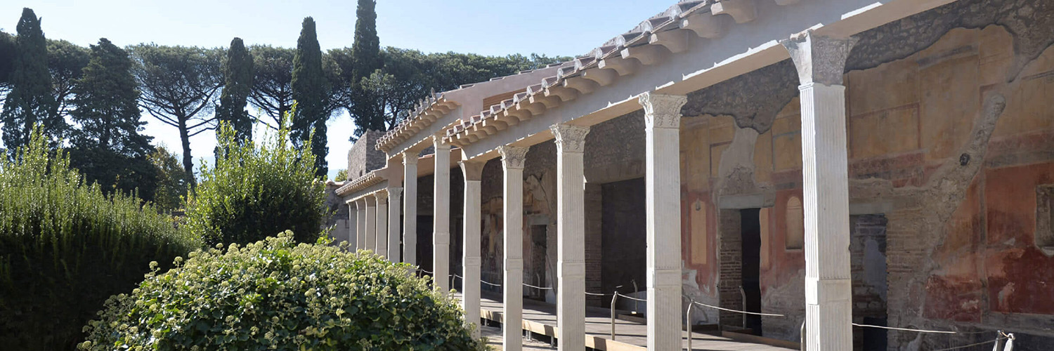 cortile a Pompei